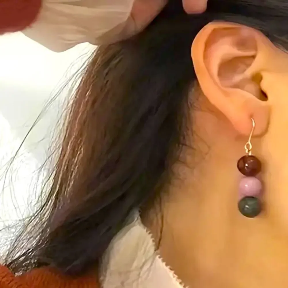 ✨🆕✨ BoHo Colorful Beads Decor Dangle Earrings✨